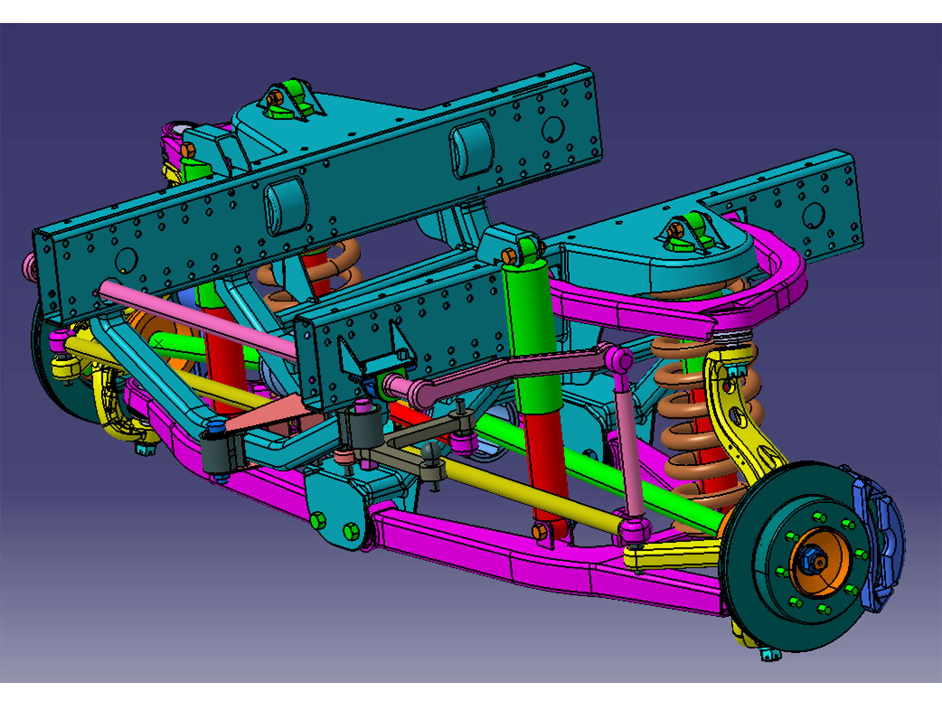 Front Axle Independent Suspension for 3000s