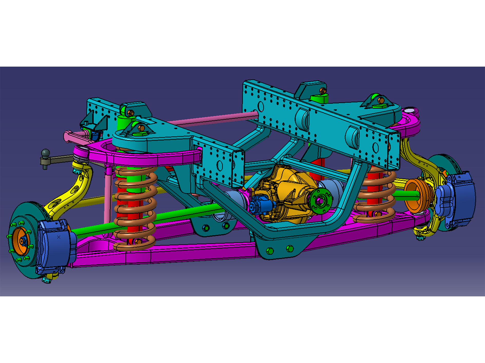 Front Axle Independent Suspension for 3000s