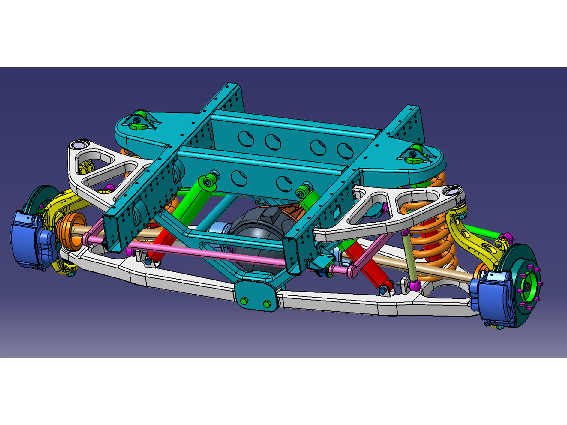Rear Axle Independent Suspension for 3500s