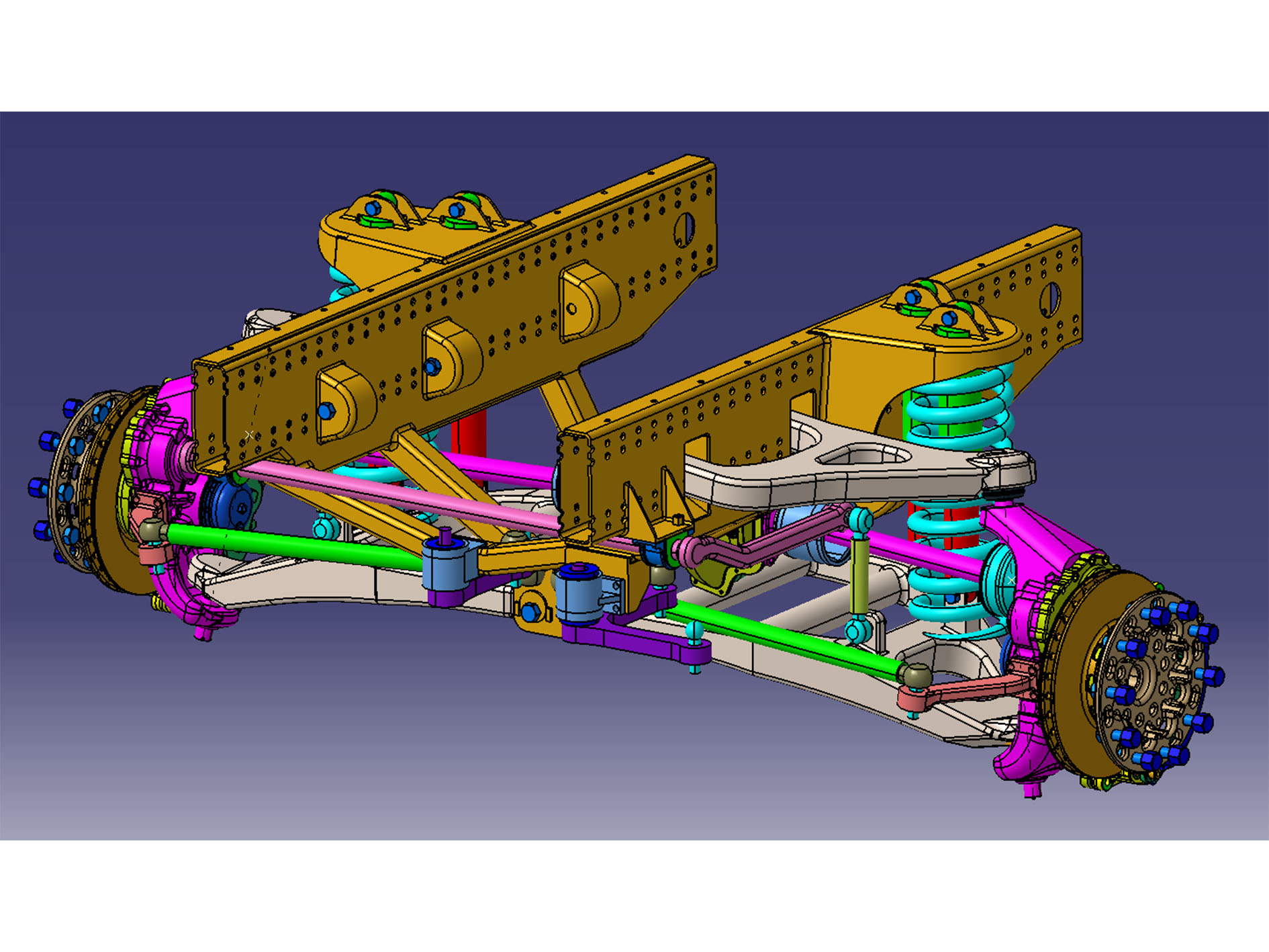 Front Axle Independent Suspension for 6000s