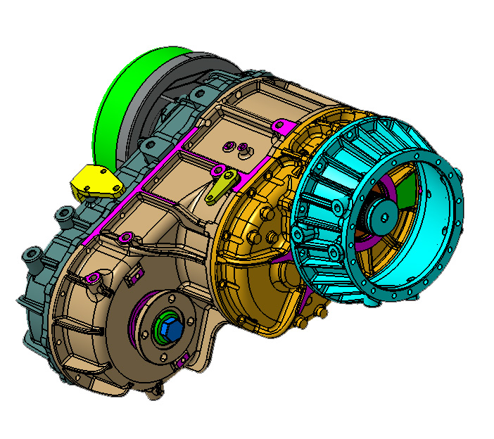 High Speed Full-time 4WD Transfer Case W-BFD700