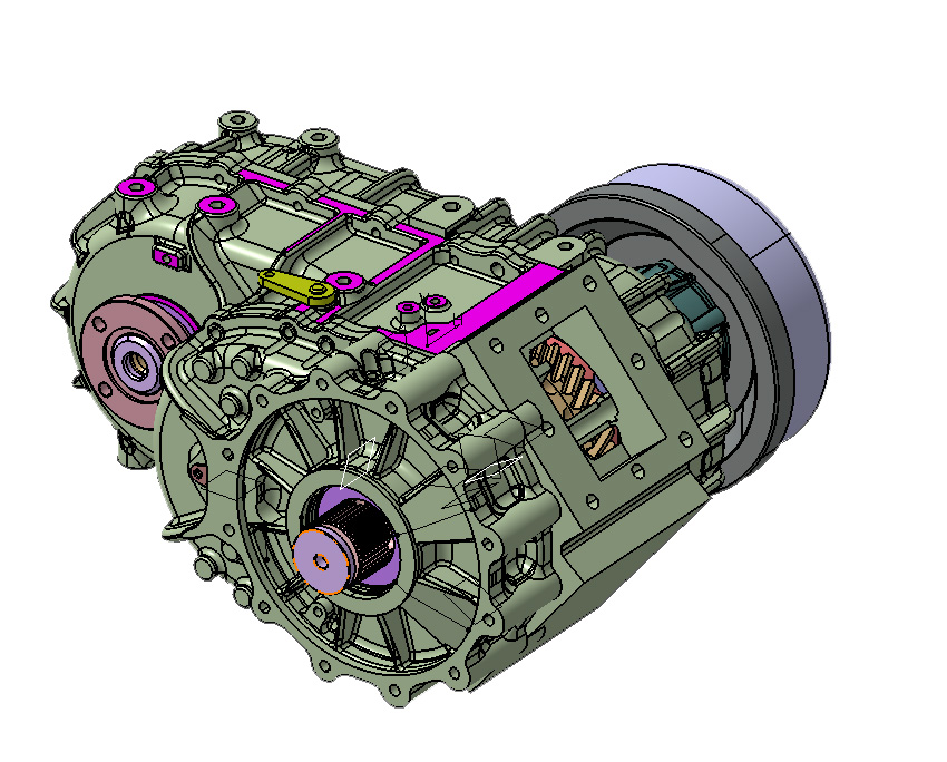 High Speed Full-time 4WD Transfer Case W-BFD700